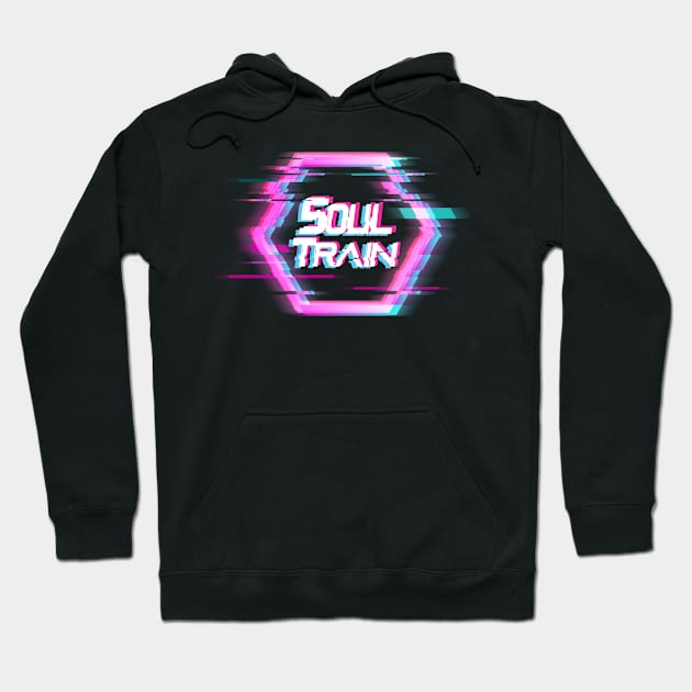 Glitch aesthetic | Exclusive - Soul Train Hoodie by PREMAN PENSIUN PROJECT